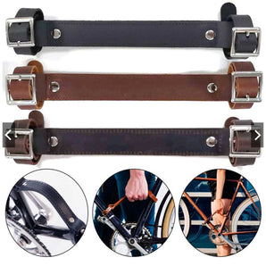 Outdoor Mountain Bike Cowhide Bicycle Handle Straps