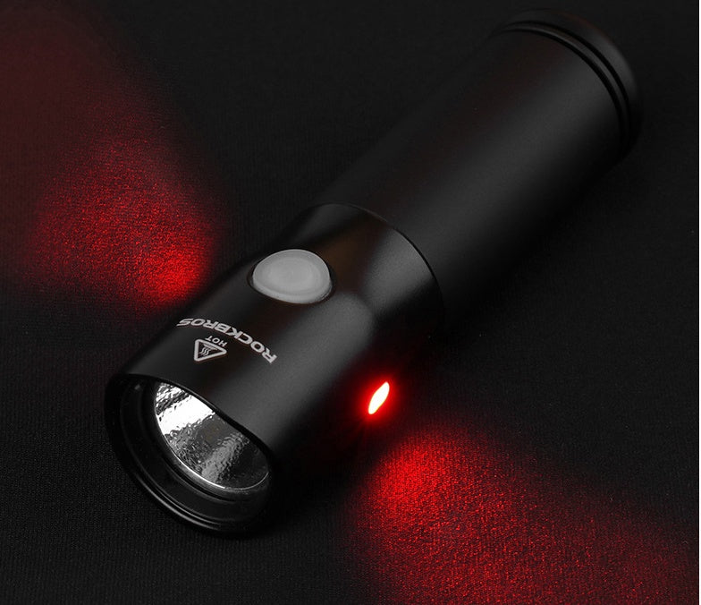 Bicycle light night riding rechargeable flashlight