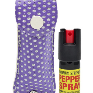 Flash Light Stun Gun and Pepper Spray Combo for Self- Defense