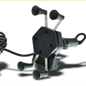 Motorcycle Rechargeable Mobile Phone Holder Convenient Auto And Motorcycle Accessories