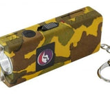 CAMO RECHARGEABLE MINI STUN GUN W/ LIGHT - Safe At College