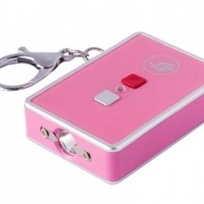 MINI STUNNER PINK KEYCHAIN STUN GUN - Safe At College