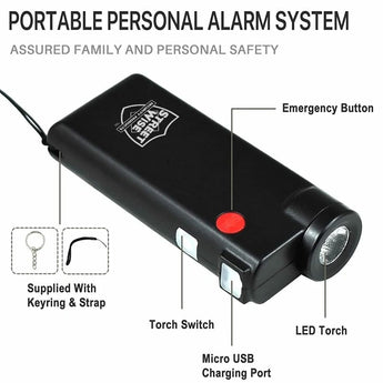 KNIGHT LIGHT ALARM & FLASHLIGHT - Safe At College