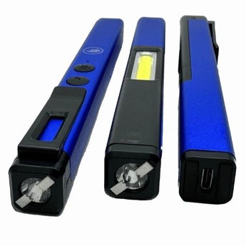 STUN GUN SELF DEFENSE PEN STYLE WITH LED LIGHT USB RECHARGEABLE - Safe At College