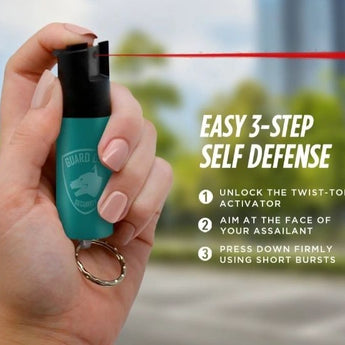 KEYCHAIN MINI PEPPER SPRAY - Safe At College