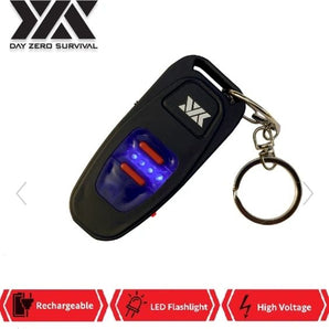 DZS STUN GUN SMALL AS A KEY FOB WITH LED FLASHLIGHT, USB CHARGING - Safe At College