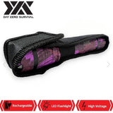 DZS ELITE FORCE PINK CAMO STUN GUN ALL METAL 10 MILLION VOLT RECHARGEABLE + LED FLASHLIGHT - Safe At College