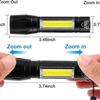 TACTICAL XPE/COB MINI FLASHLIGHT - Safe At College