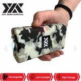 DZS 10 MILLION VOLT SELF DEFENSE SNOW CAMO STUN GUN RECHARGEABLE - Safe At College