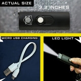 USB SECURE 22,000,000* KEYCHAIN STUN GUN - Safe At College