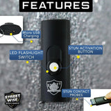 USB SECURE 22,000,000* KEYCHAIN STUN GUN - Safe At College